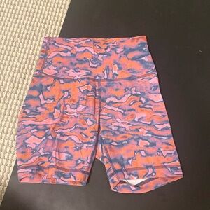 Lululemon 4 inch biker shorts